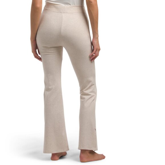 JOCKEY Oatmeal Heather Cotton Blend Stretch Pants - Picture 2 of 2